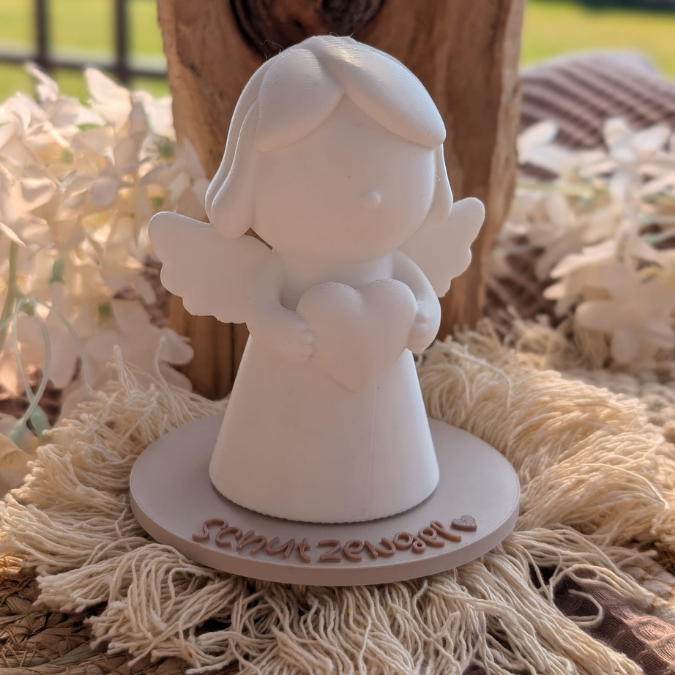 10 STL 3D Druck Datei Engel mit 10 Geschenkscheiben seperat druckbar Muttertag Mama Oma Beste Freundin auch für Gießteile 3D-Druck Datei – Bild 14