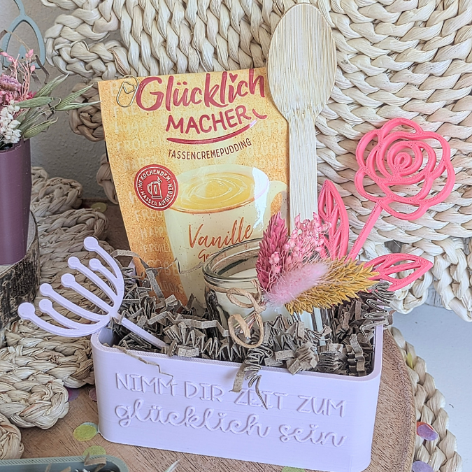 STL 3D Druck Datei 3 Designs Wellness Box Kiste Geschenkkiste Verpackung für Geschenke Box Kleinigkeit 3 Größen Mitbringsel 3D-Druck Datei – Bild 3