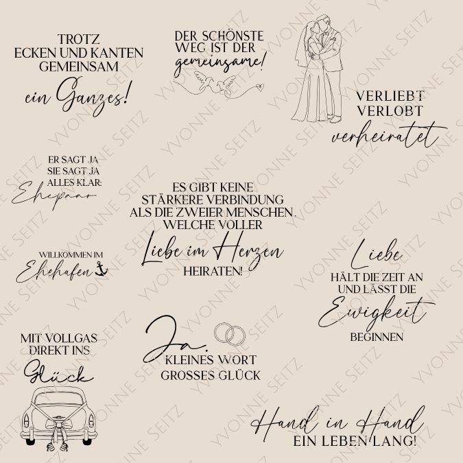 SVG Laser Datei Gravur Bundle Hochzeit Ehe Heirat Liebe Verliebt Valentinstag Paar romatisch Schlüsselanhänger Laserdatei mr Mrs