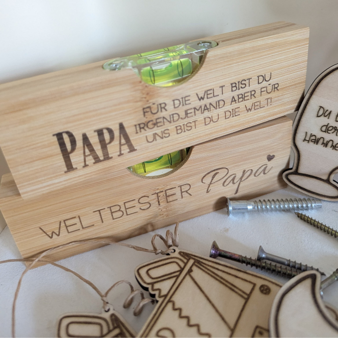 SVG Laser Datei Gravur für Meterstab Zollstock Wasserwaage Zollstöcke Flaschenöffner Männer Papa Laserdatei Plotterdatei – Bild 5