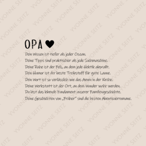 SVG Laser Datei Gravur Bundle Opa Eigenschaften Vaterrtag Erklärung Substantiv Du bist... Weihnachten Ostern Laserdatei Plotterdatei