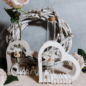 STL 3D Druck Datei 4 Designs Herz für Reagenzglas Mama Oma Schriftzug 3D-Datei Muttertag Beste Mama Best Mom deutsch und englisch