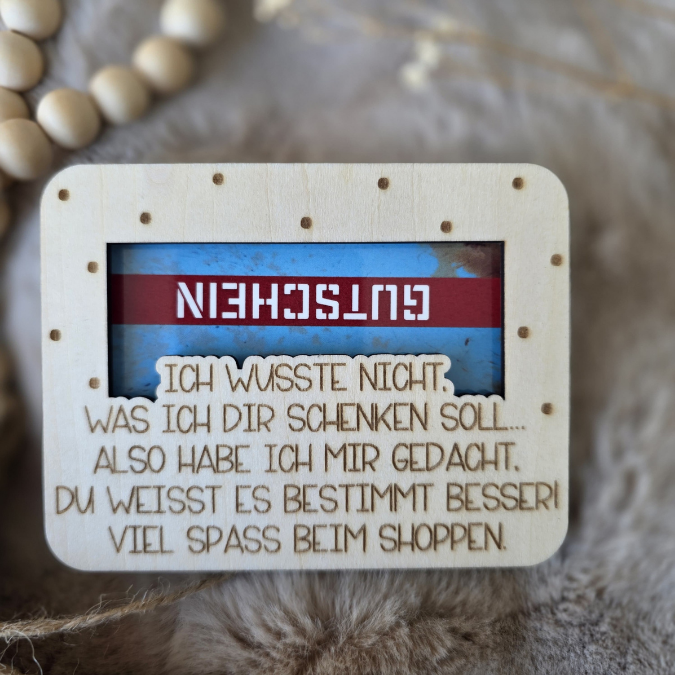 9 Designs Laserdatei Verpackung für Gutscheinkarten Gutscheine Geld Männer Mann Papa Ec Kartengröße Geldgeschenk Wunschgutschein SVG Datei – Bild 8