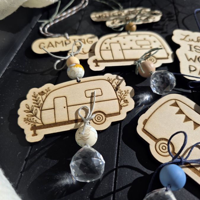 SVG Laser Datei Gravur Bundle XXL Camping Wohnwagen Wohnmobil Zelt Campingglück Camper Unterwegs daheim Laserdatei Plotterdatei – Bild 7