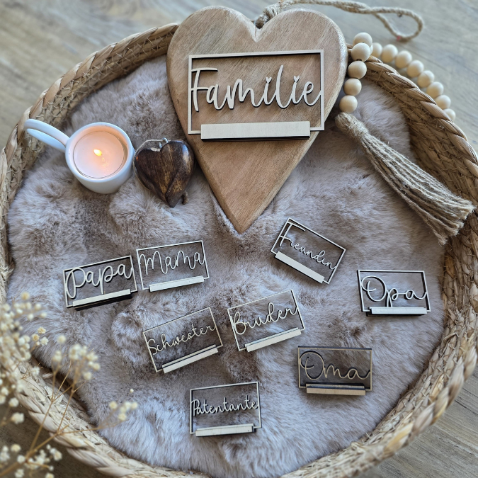 SVG Laser Datei Klötzchen Rahmen Mama Papa Oma Opa Schwester Familie Klötzchen Datei Easysticks Easy Sticks Laserdatei Muttertag vatertag – Bild 17