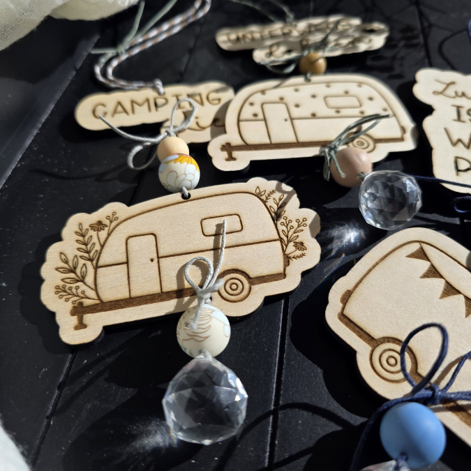 SVG Laser Datei Gravur Bundle XXL Camping Wohnwagen Wohnmobil Zelt Campingglück Camper Unterwegs daheim Laserdatei Plotterdatei – Bild 5