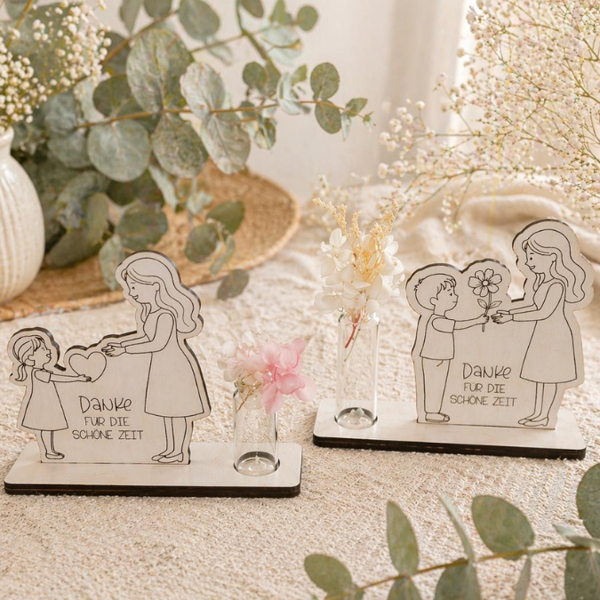 SVG Laser Datei 6 designs Kindergartenabschied Aufsteller Klötzchendatei und Holzscheiben Geschenk Erzieherin Kita KiGa SVG Datei Schulkind – Bild 24