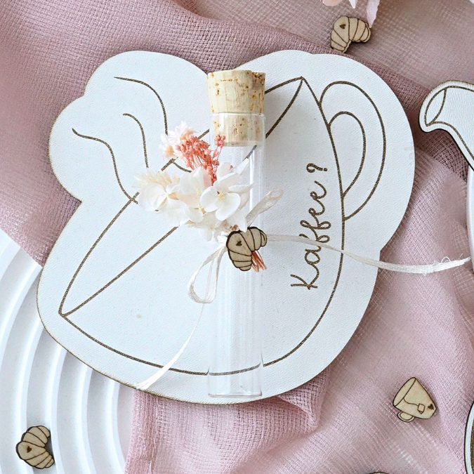 SVG Laserdatei Einladung zum Frühstück Karten für Blumen Gutscheine Brunch Mittagessen Lunch Frenchtoast Croissant Tee Kaffee SVG Datei – Bild 20