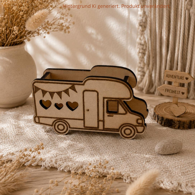 SVG Laserdatei Wohnmobil Camping 8 Designs 2 Größen klein für Ballonlichter groß für Lichterkette Ballonlicht Leuchtdeko SVG-Datei – Bild 19