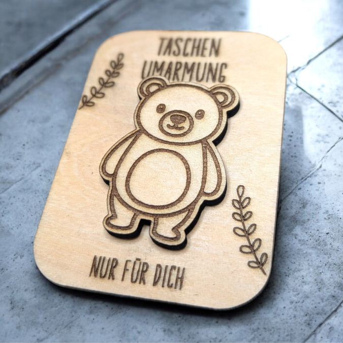SVG Laserdatei Taschenumarmung Mitbringsel Muttertag Oma Beste Freundin Mama Kleinigkeit Geschenk Großmutter Geschenkidee SVG Datei – Bild 17