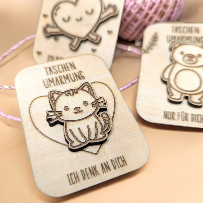 SVG Laserdatei Taschenumarmung Mitbringsel Muttertag Oma Beste Freundin Mama Kleinigkeit Geschenk Großmutter Geschenkidee SVG Datei – Bild 8