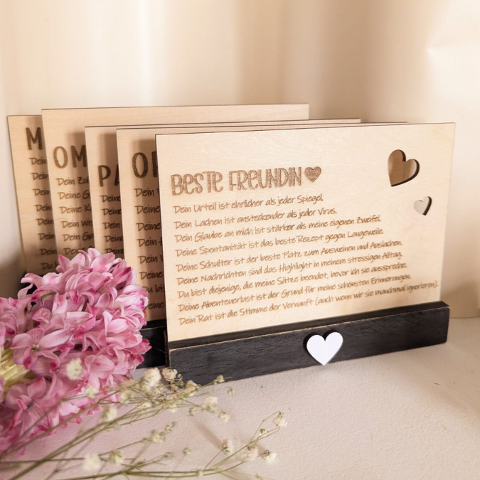 SVG Laser Datei Gravur Beste Freundin Beschreibung erklärung Bedeutung du bist Besties BFF Freundinnen Freundschaft Laserdatei Plotterdatei – Bild 2