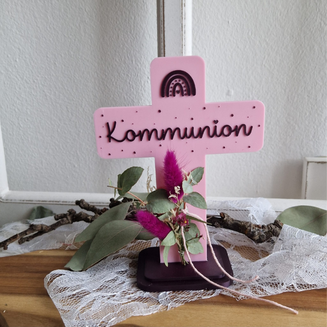 STL 3D Druck Datei 6 Designs Kreuze Kirche für Geldgeschenke 3D-Druck Datei Kommunion Konfirmation Firmung Glaube Liebe Hoffnung Christlich – Bild 5