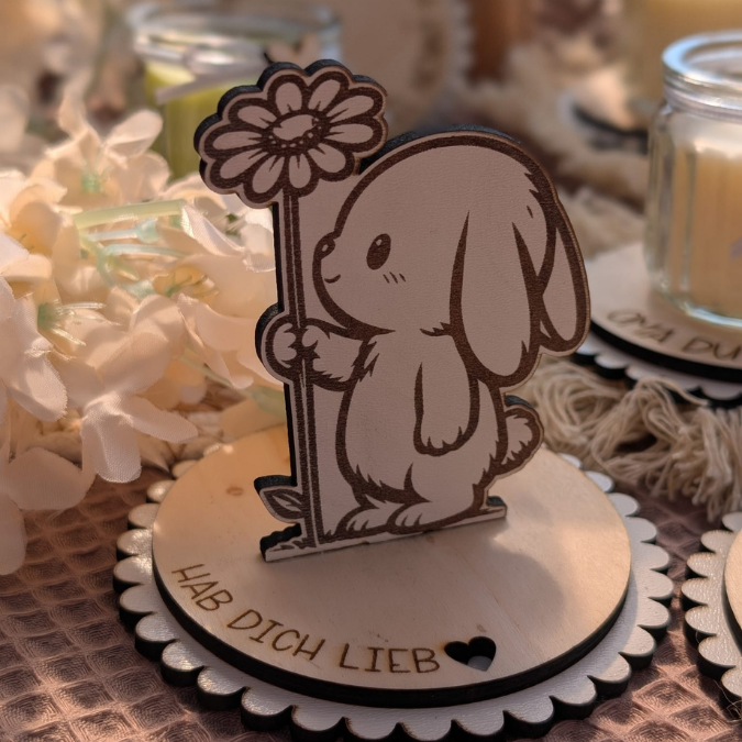 SVG Laserdatei Geschenkscheiben für Kleinigkeiten neutral Mama Oma Muttertag SVG-Datei inkl Stecker 3mm 4mm – Bild 15
