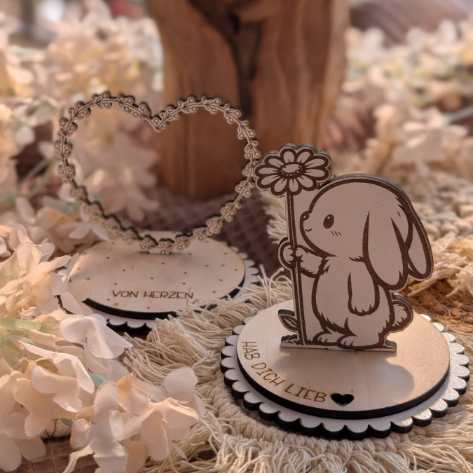 SVG Laserdatei Geschenkscheiben für Kleinigkeiten neutral Mama Oma Muttertag SVG-Datei inkl Stecker 3mm 4mm – Bild 12