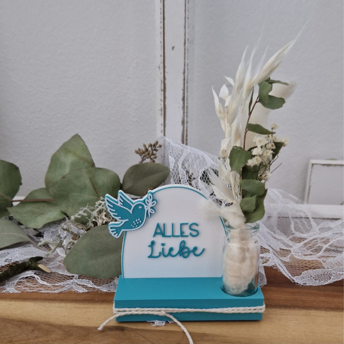 STL 3D Druck Datei 4er Set Kirche Jugendweihe Aufsteller für Reagenzgläser, Gutscheine oder Geld Konfirmation Kommunion Taufe 3D-Druck Datei – Bild 8