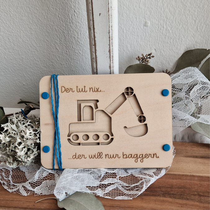 SVG Laserdatei Männer Geldgeschenk Verpackung für Geld 10 Designs Gutscheinkarten Vatertag LKW Bagger Playstation Werkzeug Hantel SVG-Datei – Bild 13