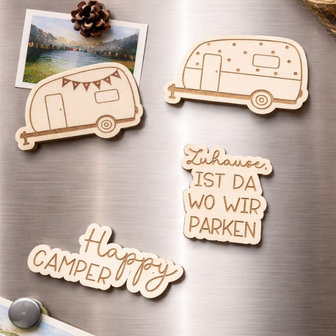 SVG Laser Datei Gravur Bundle XXL Camping Wohnwagen Wohnmobil Zelt Campingglück Camper Unterwegs daheim Laserdatei Plotterdatei – Bild 16