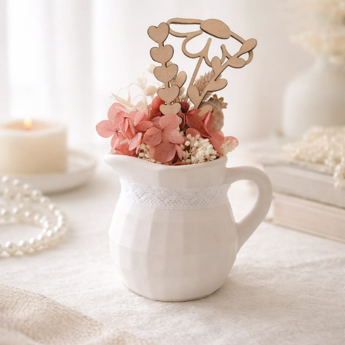 STL 3D Druck Datei 4er Set Milchkanne Kanne Pflanzgefäß Dekokanne Kanne Gartentisch Outdoor Shabby Deko 3d Druck Vase 3D-Druck Datei – Bild 10
