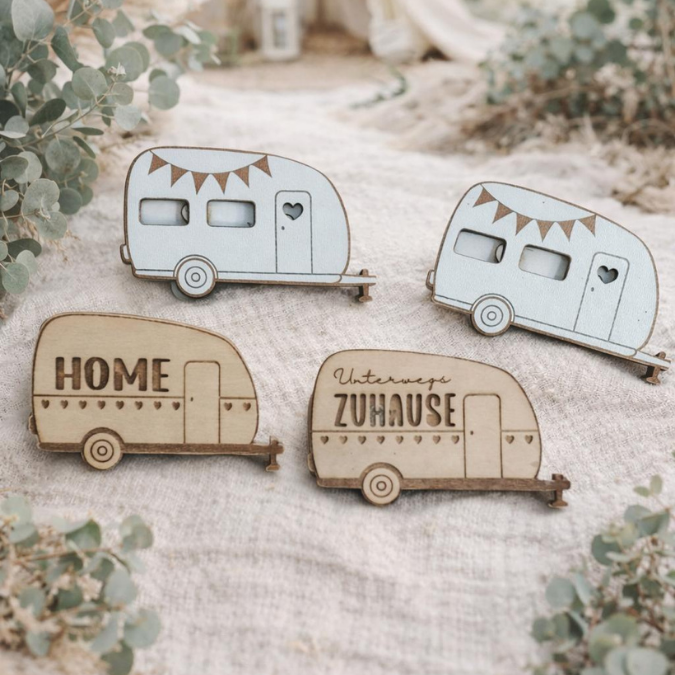 SVG Laserdatei Wohnwagen Camping 8 Designs 2 Größen klein für Ballonlichter groß für Lichterkette Ballonlicht Leuchtdeko SVG-Datei – Bild 8