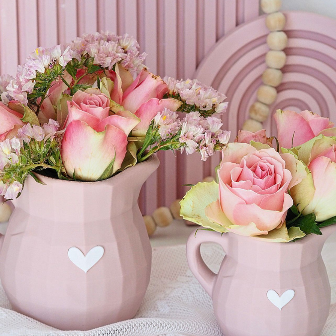 STL 3D Druck Datei 4er Set Milchkanne Kanne Pflanzgefäß Dekokanne Kanne Gartentisch Outdoor Shabby Deko 3d Druck Vase 3D-Druck Datei – Bild 13