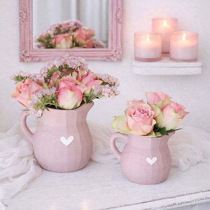 STL 3D Druck Datei 4er Set Milchkanne Kanne Pflanzgefäß Dekokanne Kanne Gartentisch Outdoor Shabby Deko 3d Druck Vase 3D-Druck Datei – Bild 14