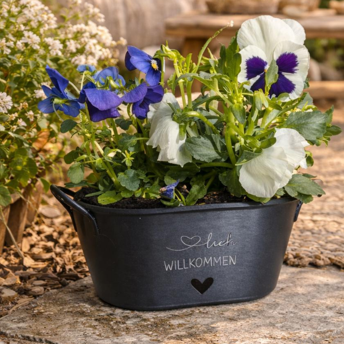 STL 3D Druck Datei Pflanzwanne Pflanzgefäß Dekoschale Wanne dekowanne Gartentisch Outdoor Shabby 3D-Druck Datei – Bild 5