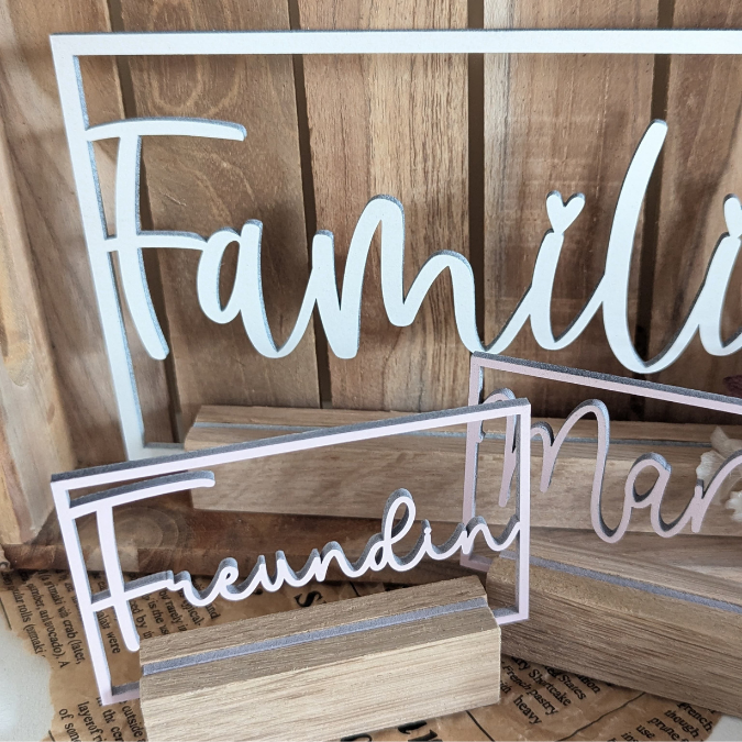 SVG Laser Datei Klötzchen Rahmen Mama Papa Oma Opa Schwester Familie Klötzchen Datei Easysticks Easy Sticks Laserdatei Muttertag vatertag – Bild 9