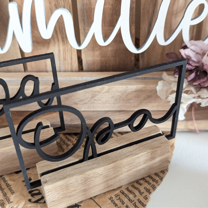 SVG Laser Datei Klötzchen Rahmen Mama Papa Oma Opa Schwester Familie Klötzchen Datei Easysticks Easy Sticks Laserdatei Muttertag vatertag – Bild 20