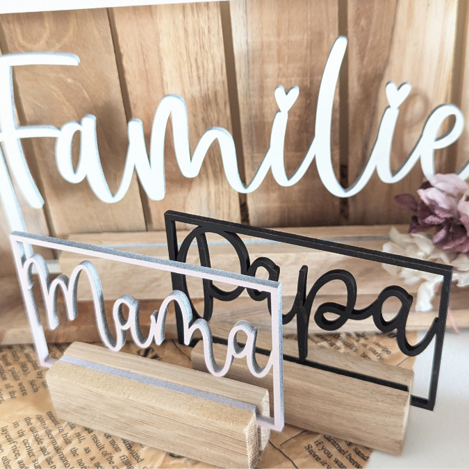 SVG Laser Datei Klötzchen Rahmen Mama Papa Oma Opa Schwester Familie Klötzchen Datei Easysticks Easy Sticks Laserdatei Muttertag vatertag – Bild 21