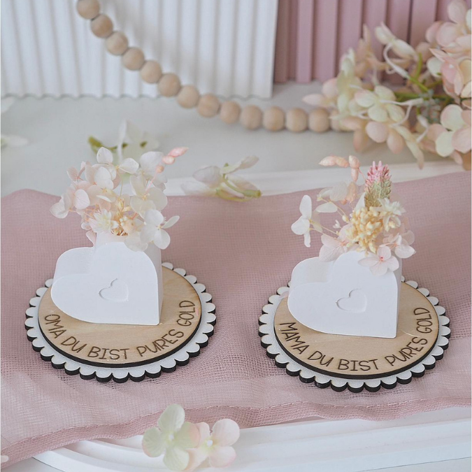 SVG Laserdatei Geschenkscheiben für Kleinigkeiten neutral Mama Oma Muttertag SVG-Datei inkl Stecker 3mm 4mm – Bild 27