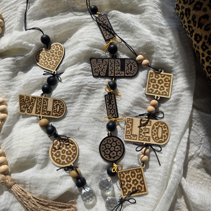 SVG Laserdatei Leo Sonnenfänger 8 Motive Anhänger Leopard Wild Leoliebe Gute Laune Sommer Sonne SVG Datei – Bild 5