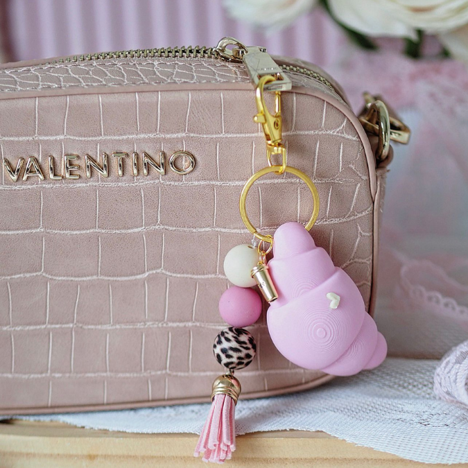 STL 3D Druck Datei 3 Designs Croissants Kerzenständer od Vase Schlüsselanhänger Anhänger Croissant Frankreich Deko Frühstück 3D-Druck STL – Bild 9