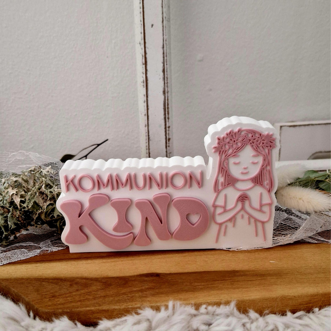 STL 3D Druck Datei 4 Designs Aufteller Kommunion Kind Kirche für Geldgeschenke 3D-Druck Datei Kommunionsgeschenk Firmung Glaube Christlich – Bild 3