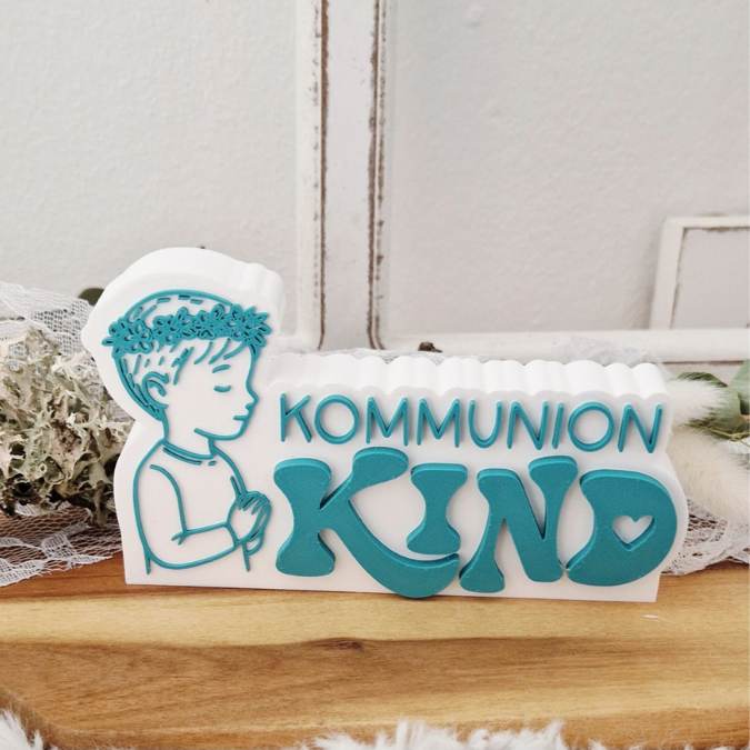 STL 3D Druck Datei 4 Designs Aufteller Kommunion Kind Kirche für Geldgeschenke 3D-Druck Datei Kommunionsgeschenk Firmung Glaube Christlich – Bild 4