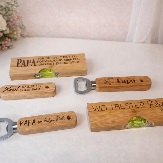 SVG Laser Datei Gravur für Meterstab Zollstock Wasserwaage Zollstöcke Flaschenöffner Männer Papa Laserdatei Plotterdatei – Bild 4