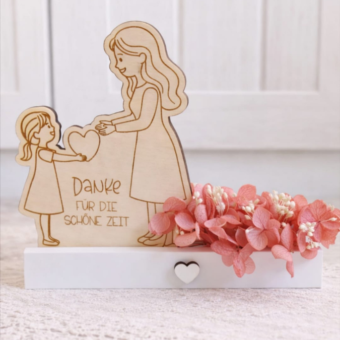 SVG Laser Datei 6 designs Kindergartenabschied Aufsteller Klötzchendatei und Holzscheiben Geschenk Erzieherin Kita KiGa SVG Datei Schulkind – Bild 10
