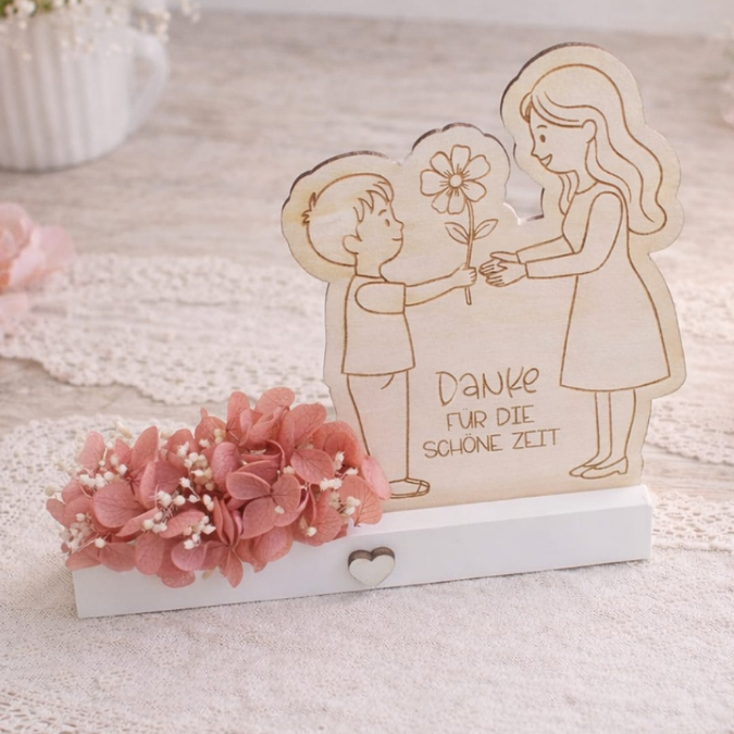 SVG Laser Datei 6 designs Kindergartenabschied Aufsteller Klötzchendatei und Holzscheiben Geschenk Erzieherin Kita KiGa SVG Datei Schulkind – Bild 12