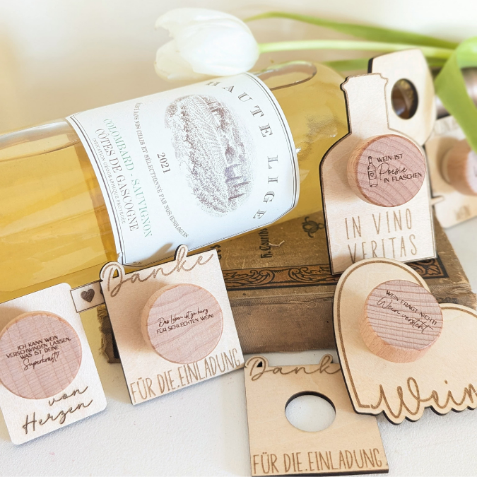 SVG Laserdatei 16 Designs Weinkorken Halter für Korken Wein SB Lädchen Schrankladen Korkenhalter Verpackung für Korken SVG Datei – Bild 8