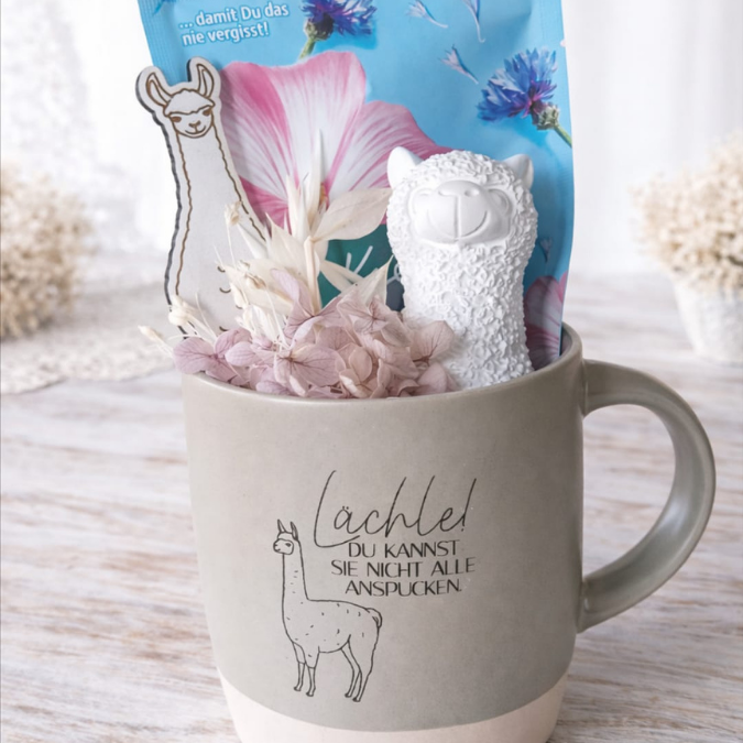 SVG Laserdatei Lama Alpacka Stecker, Anhänger und Bundle du kannst sie nicht alle anspucken Caketopper Pflanzenstecker Laser SVG Datei – Bild 7