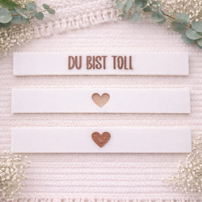STL 3D Druck Datei 9 Designs Klötzchen inkl Halter für 3mm Laser Klötzchen Blanko Leo für verschiedene Anlässe Dateien 3D-Druck Datei – Bild 4