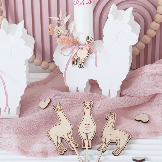 SVG Laserdatei Lama Alpacka Stecker, Anhänger und Bundle du kannst sie nicht alle anspucken Caketopper Pflanzenstecker Laser SVG Datei – Bild 5