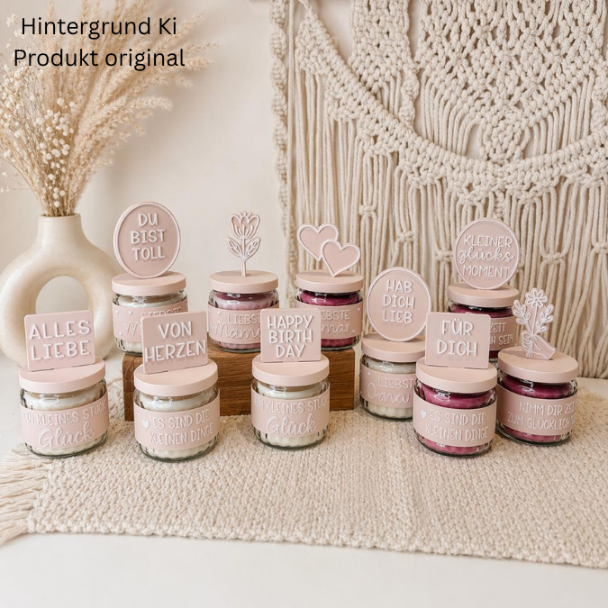 STL 3D Druck Datei XXl Set für Kerzenglas Banderolen Deckel und Stecker Hök Gök 3D-Druck Datei Mama Oma Geburtstag Mitbringsel Geldgeschenk – Bild 14