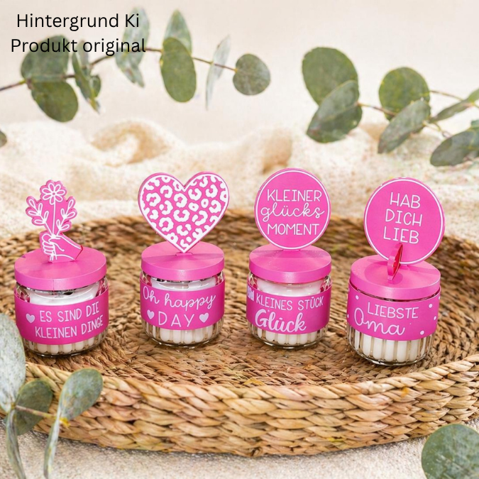 STL 3D Druck Datei XXl Set für Kerzenglas Banderolen Deckel und Stecker Hök Gök 3D-Druck Datei Mama Oma Geburtstag Mitbringsel Geldgeschenk – Bild 11