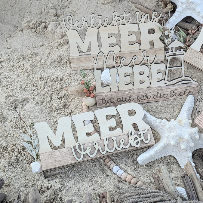 SVG Laserdatei Klötzchenaufsteller Meer Maritim Ahoi Klötzchenschrift inkl Gravuren SVG Datei – Bild 21