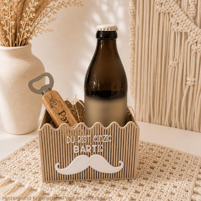 STL 3D Druck Datei Vatertag Männer Bier Geburtstag Box mit Deckel zum kleben 2 Designs BIERthday einzigBartig 3D-Druck Datei 122x86x75 – Bild 4