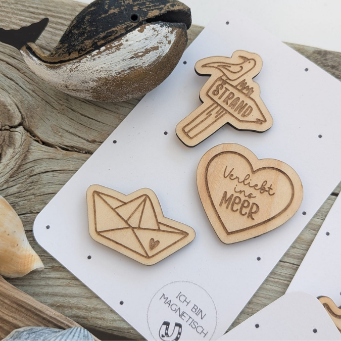PRINT DRUCKVORLAGE PDF Verpackung Kleinigkeiten Geschenkkarte Magnet Ich bin magnetisch Info Magnet Kleinigkeit Printable zum ausdrucken – Bild 7