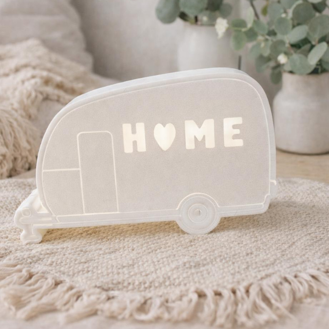 STL 3D Druck Datei Camping Lichtwohnwagen für Ballonlichter LED Leuchtdatei Camper Wohnwagen 3D-Datei 3D-Druck Vorlage Geschenkidee Camping – Bild 3