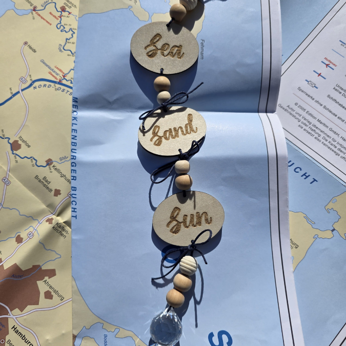 SVG Laserdatei Meer Sonnenfänger 15 Designs Sonnenfänger Anhänger Urlaub Strand Sand Sonne Gute Laune Sommer SVG Datei – Bild 12