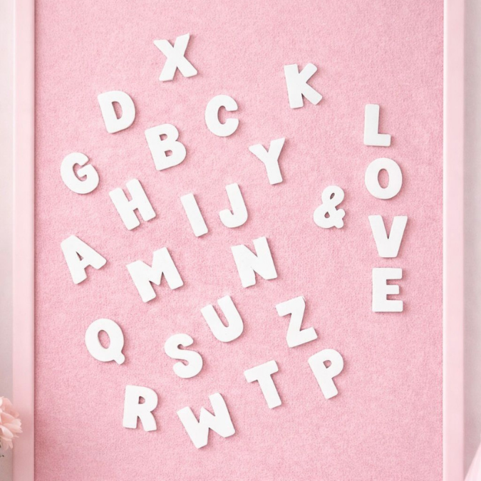 STL 3D Druck Datei ABC Alphabet Magnete Magnet für Magneten mit 8mm Durchmesser 3D-Druck Datei Kühlschrankmagnet Text – Bild 3